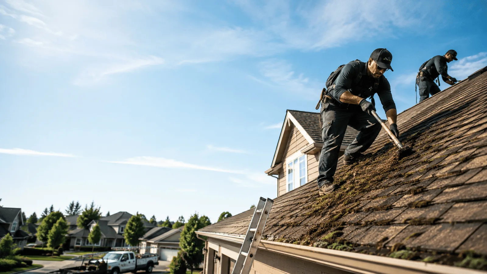 Roof Moss Removal in Mcchord Afb, WA near me